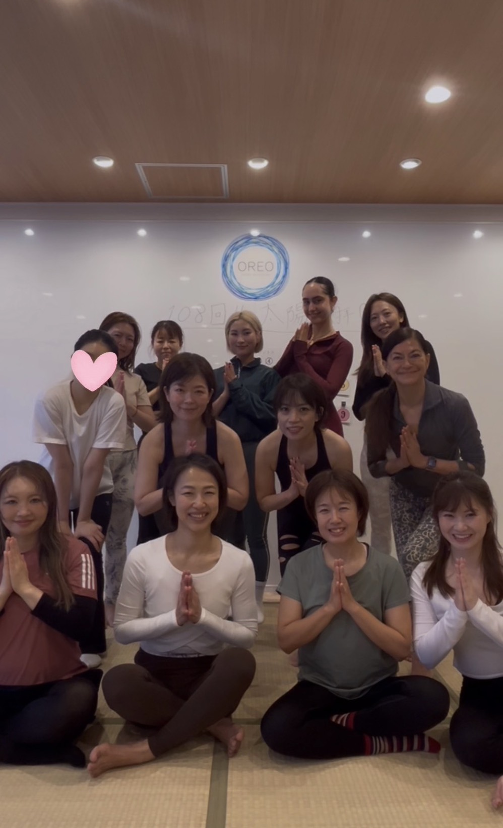 2025年 OREO太陽礼拝108回を開催いたしました☀️